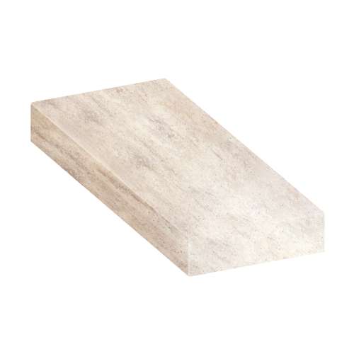 ASB3012-185 30-in x 12-in x 4-in Solid Surface Adjustable Shower Bench, Creme Carmel