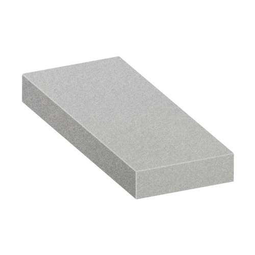 ASB3012-27 30-in x 12-in x 4-in Solid Surface Adjustable Shower Bench, Grey Beach