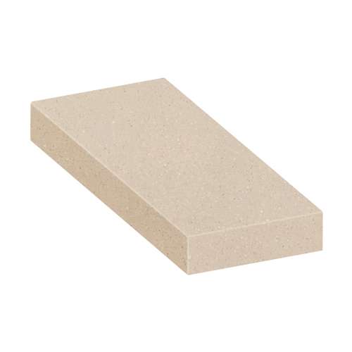 ASB3012-28 30-in x 12-in x 4-in Solid Surface Adjustable Shower Bench, Cashew