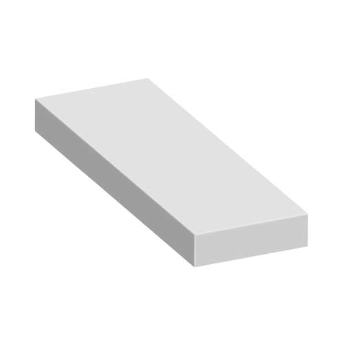 ASB3612-39 36-in x 12-in x 4-in Solid Surface Adjustable Shower Bench, Grey