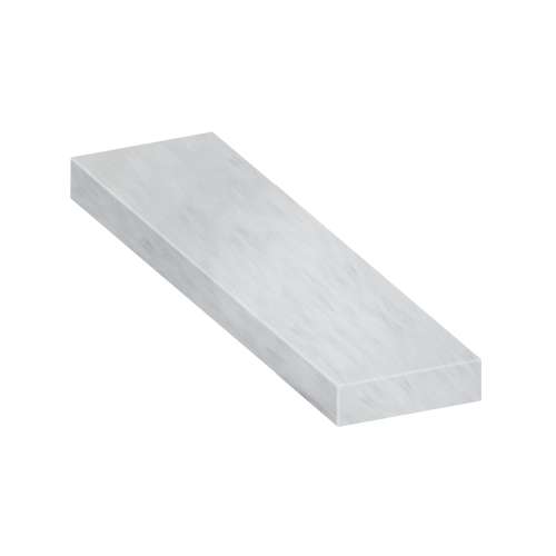 ASB4812-190 48-in x 12-in x 4-in Solid Surface Adjustable Shower Bench, Bellanca
