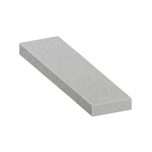 ASB4812-27 48-in x 12-in x 4-in Solid Surface Adjustable Shower Bench, Grey Beach