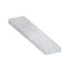 ASB6012-190 60-in x 12-in x 4-in Solid Surface Adjustable Shower Bench, Bellanca