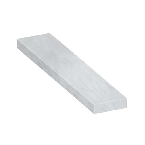 ASB6012-190 60-in x 12-in x 4-in Solid Surface Adjustable Shower Bench, Bellanca
