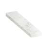 ASB6012-47 60-in x 12-in x 4-in Solid Surface Adjustable Shower Bench, White Venito