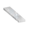 ASB6012-50 60-in x 12-in x 4-in Solid Surface Adjustable Shower Bench, Lunar