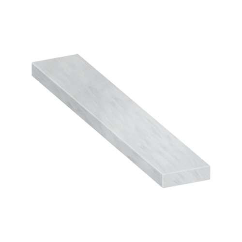 ASB7212-190 72-in x 12-in x 4-in Solid Surface Adjustable Shower Bench, Bellanca