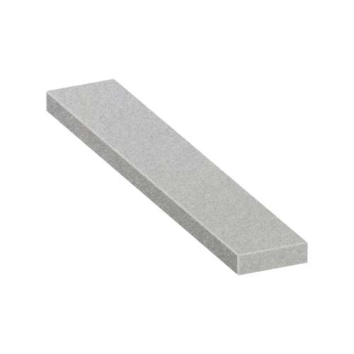 ASB7212-27 72-in x 12-in x 4-in Solid Surface Adjustable Shower Bench, Grey Beach