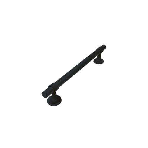 Bella 16-in Knurled Grab Bar, Matte Black, BKS16-MB