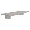 11-in x 4-in x 2-in Solid Surface Grab Bar Shelf, Creme Carmel, GBS114-TZ-185