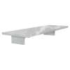 11-in x 4-in x 2-in Solid Surface Grab Bar Shelf, Lunar, GBS114-TZ-50