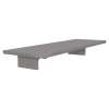 11-in x 4-in x 2-in Solid Surface Grab Bar Shelf, Dark Grey, GBS114-TZ-40