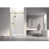 OBPT488008C-CB Olenna 48-in x 80-in Bypass Shower Door With 5/16-in Clear Glass And Riley Handles, Champagne Bronze