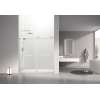 OBPT606208C-BS Olenna 60-in x 62-in Bypass Shower Door With 5/16-in Clear Glass And Riley Handles, Brushed Stainless