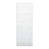 Prodigy 36-in x 96-in Glue to Wall Wall Panel, White (Glossy 3D Hexagon Pattern), PW3696-631
