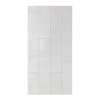 Prodigy 48-in x 96-in Glue to Wall Wall Panel, White (12-in x 24-in Vertical Pattern), PW4896-231