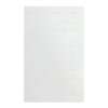 Prodigy 60-in x 96-in Glue to Wall Wall Panel, White (Matte 8-in x 16-in Horizontal Tile Pattern), PW6096-531
