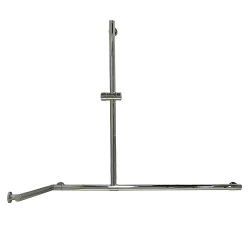 SLVG442636-PC Simons 44-in ADA Grab Bar Kit With 1.25-in Diameter, Polished Chrome