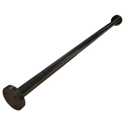 SRS4072-MB 40-in Adjustable Straight Fixed Shower Rod, Matte Black