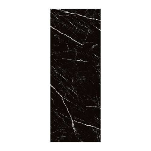 Titan 39-in x 96-in Continous Pattern Shower Wall Panel B, Black Caruso (Glossy), TW3996-KI03GCB