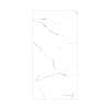 Titan 48-in x 96-in Shower Wall Panel, White Caruso (Glossy), TW4896-KI01G