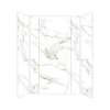 Transolid TWKEC603696-KI80H Titan Eco 60-in x 36-in x 96-in 3-Piece Shower Wall Kit, Summit Gold (Honed)