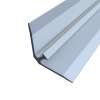 Titan 96-in Aluminum Inside Corner Trim (2-Pack), Brushed Aluminum, TICT962-00