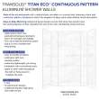 Transolid TWKEC603696-KI58H Titan Eco 60-in x 36-in x 96-in 3-Piece Shower Wall Kit, Summit (Honed)
