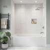 UATTR603620-R Ursula 60-in x 36-in x 20-in Alcove Acrylic Bathtub With Right Hand Drain, White (Glossy)